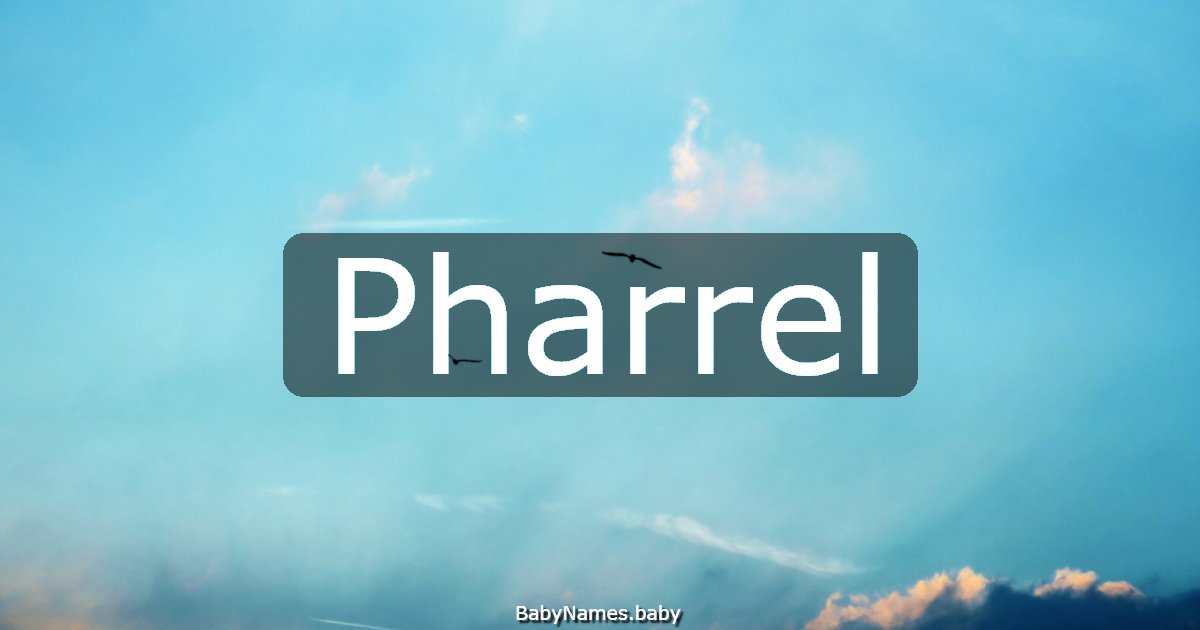 Pharrel