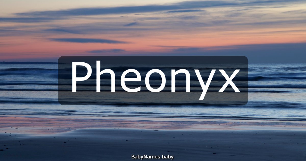 Pheonyx