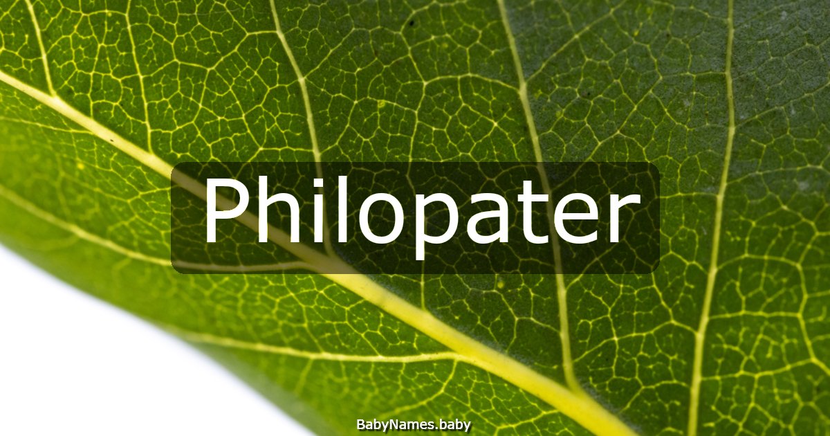 Philopater