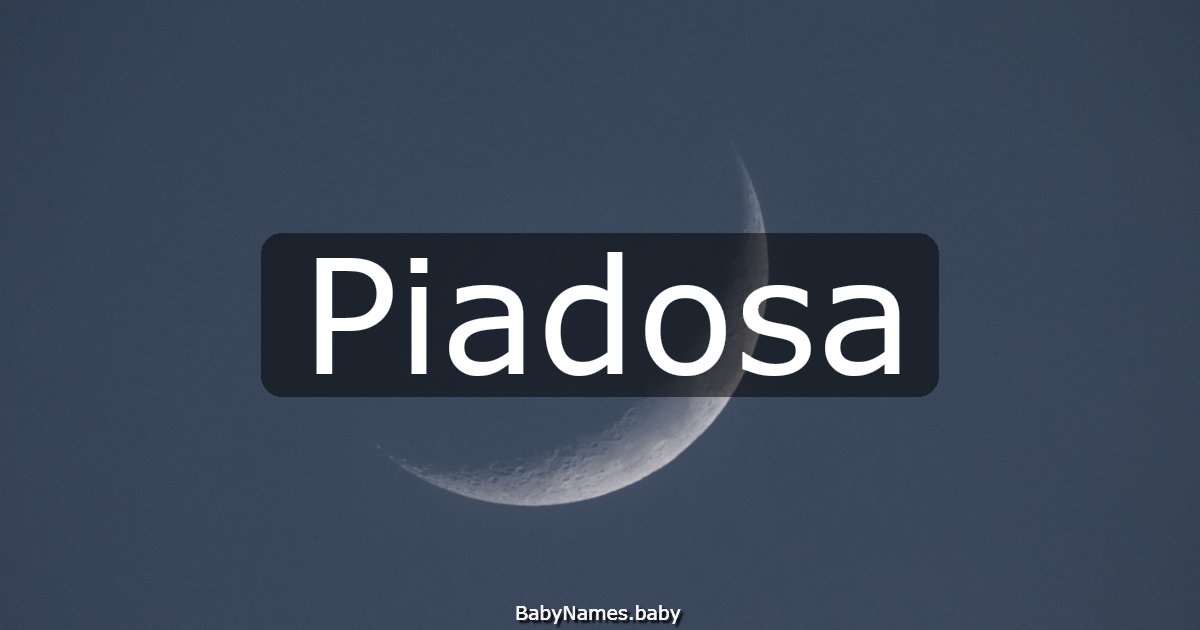 Piadosa