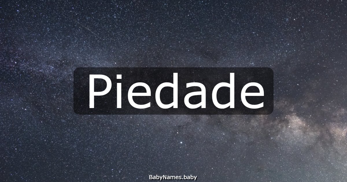 Piedade
