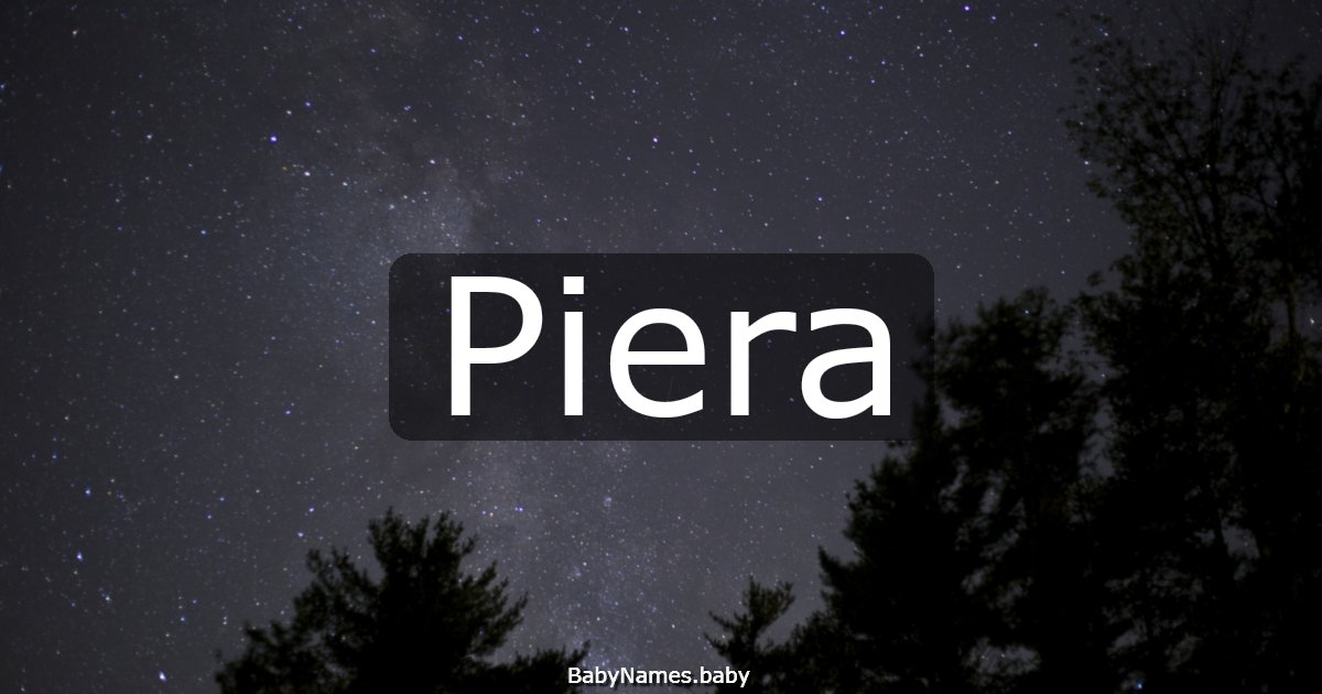 Piera