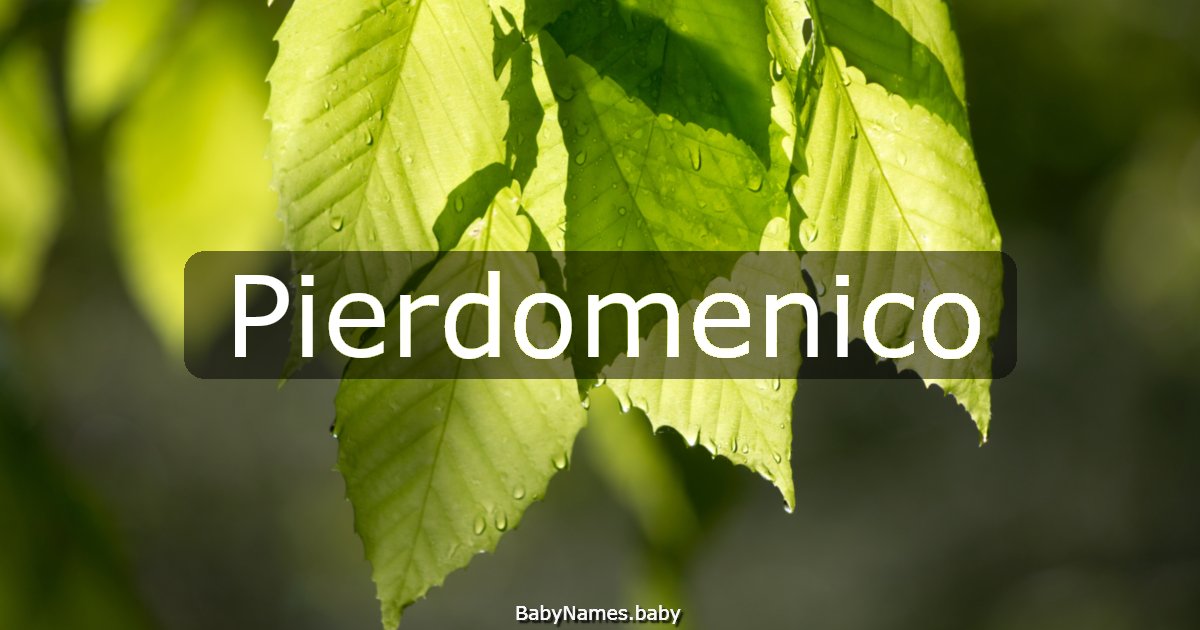 Pierdomenico