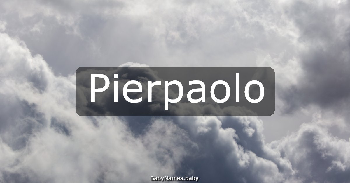 Pierpaolo