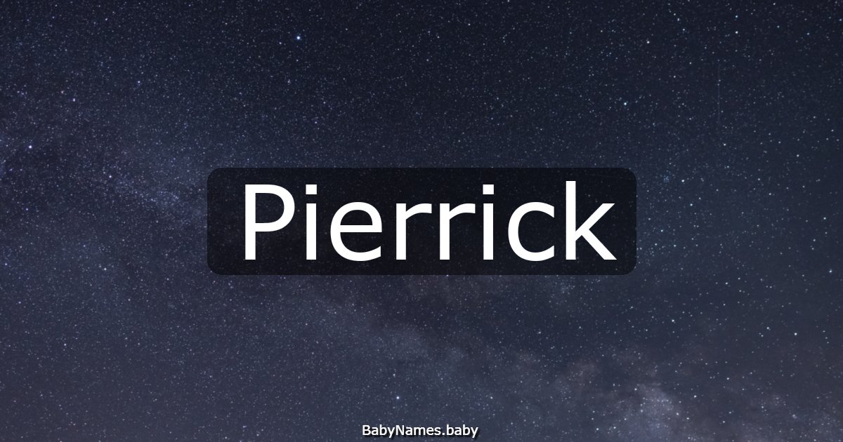 Pierrick