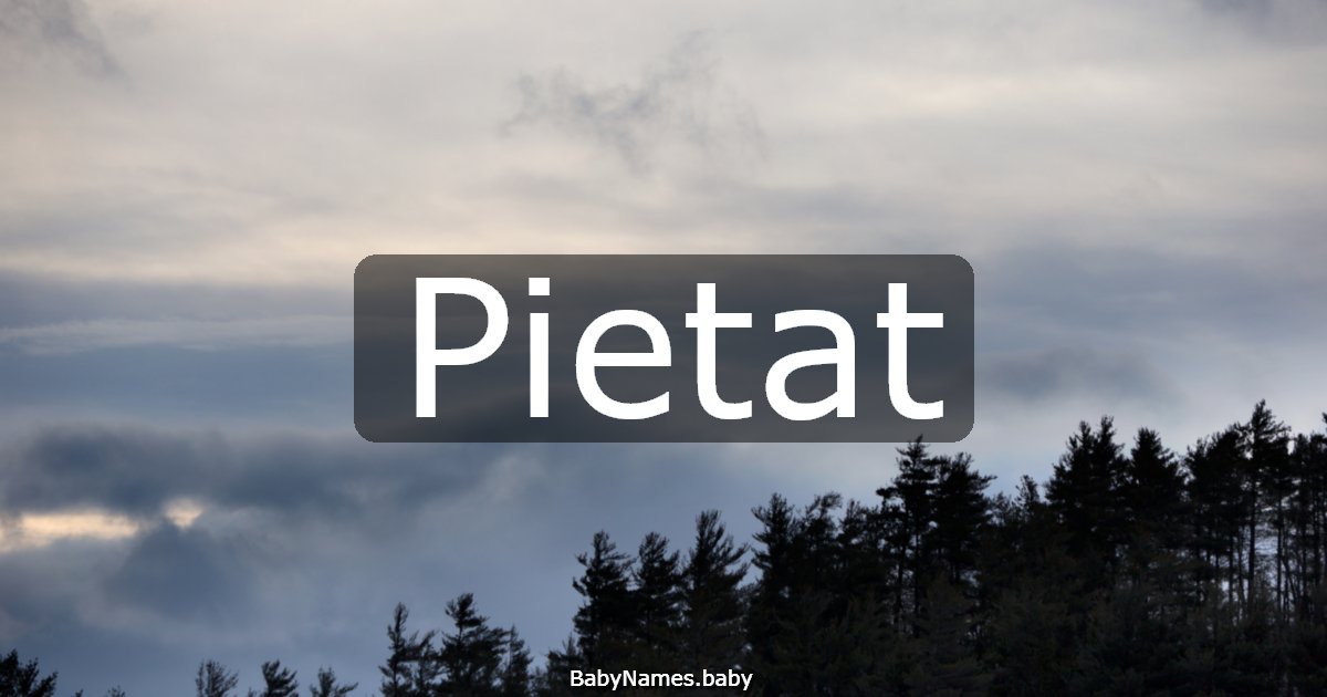 Pietat