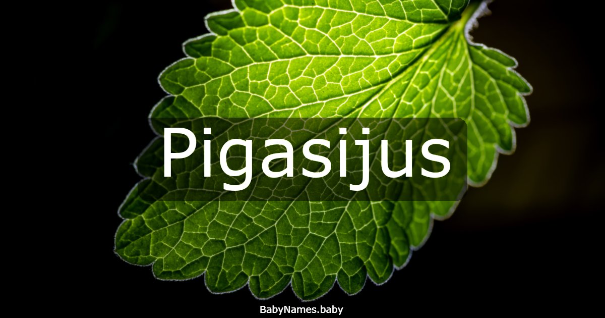 Pigasijus