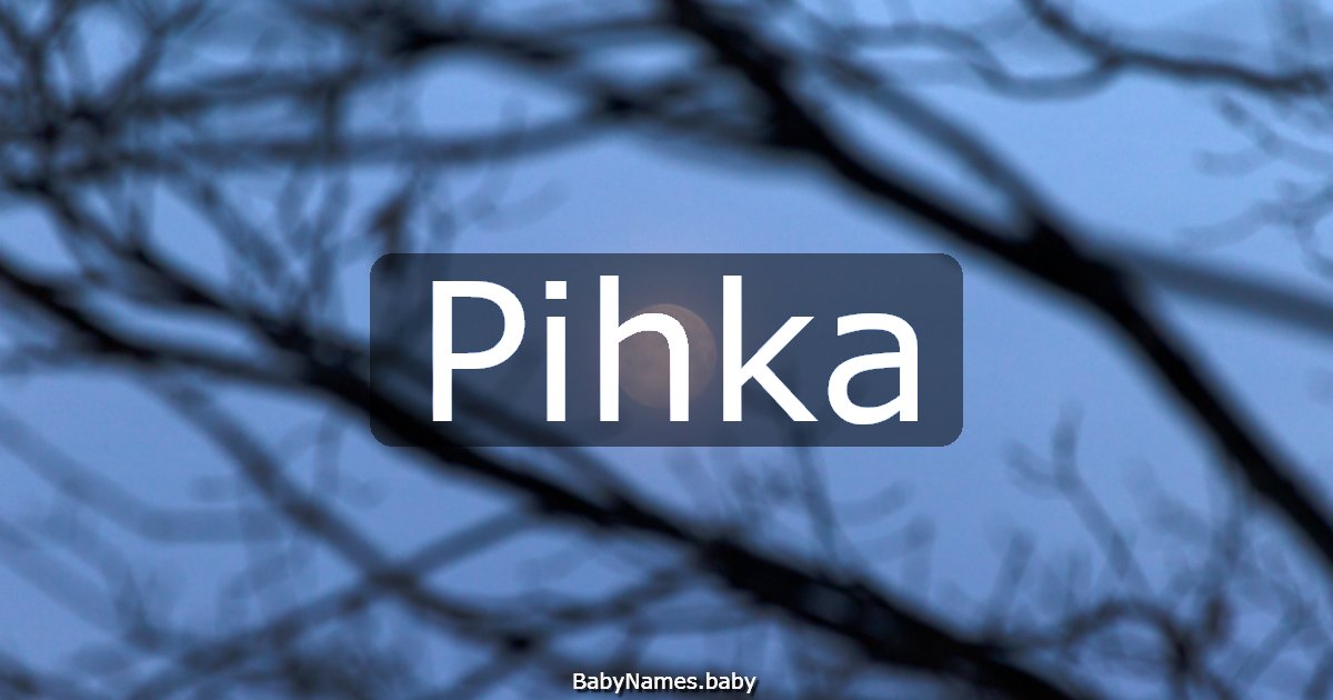 Pihka