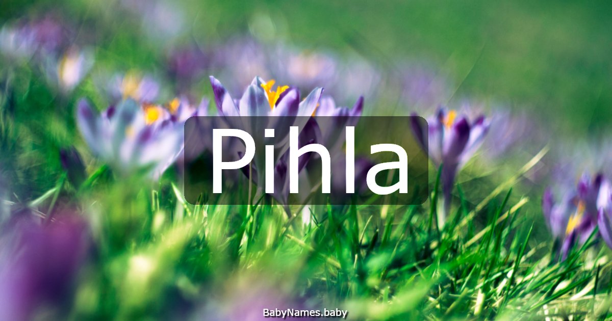 Pihla