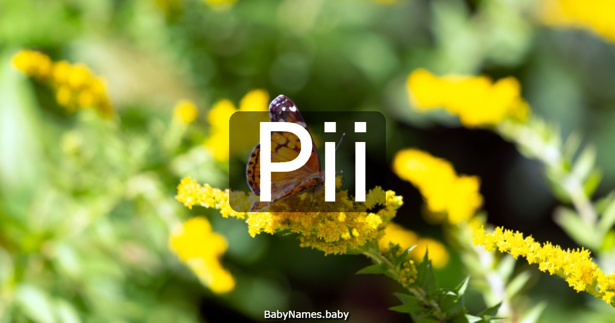 Pii