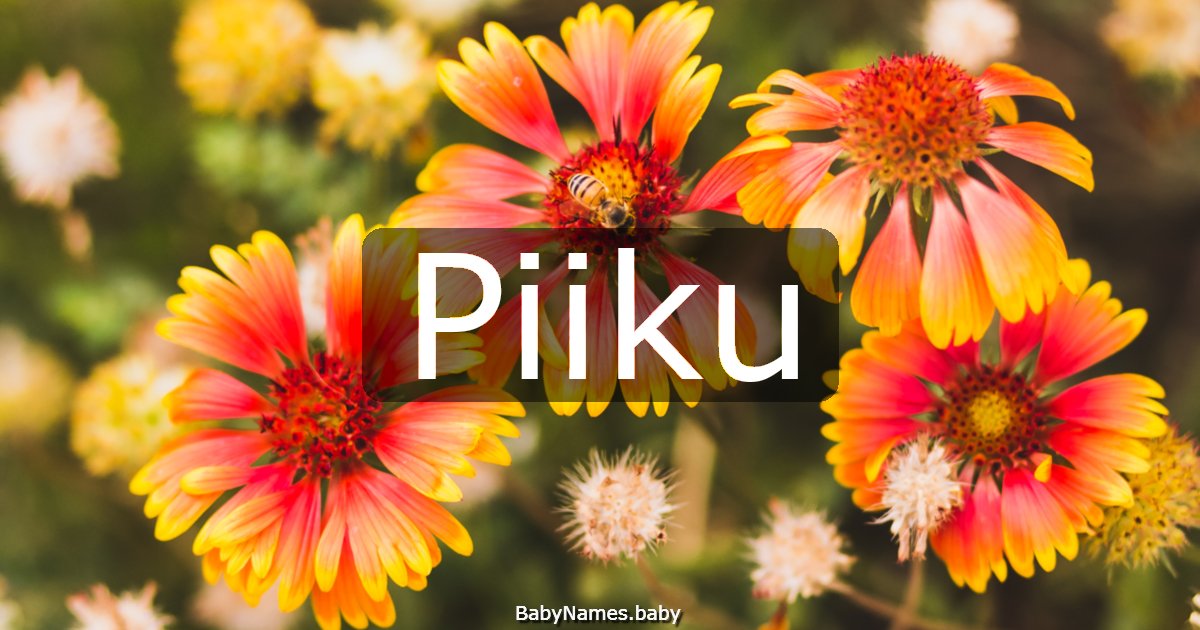 Piiku