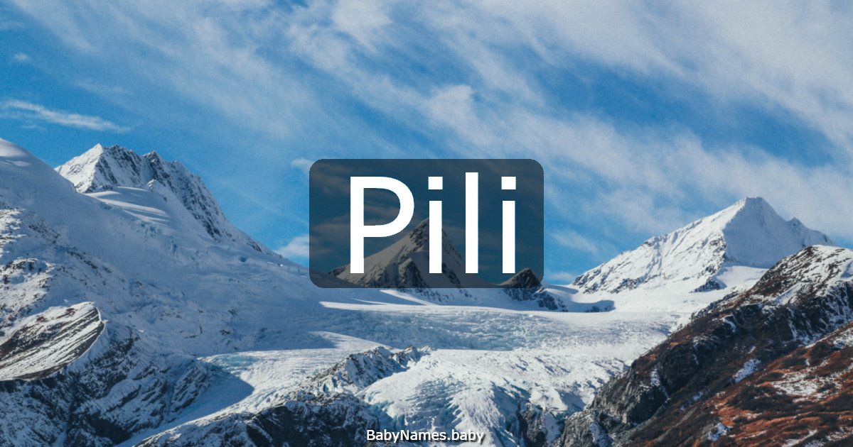 Pili