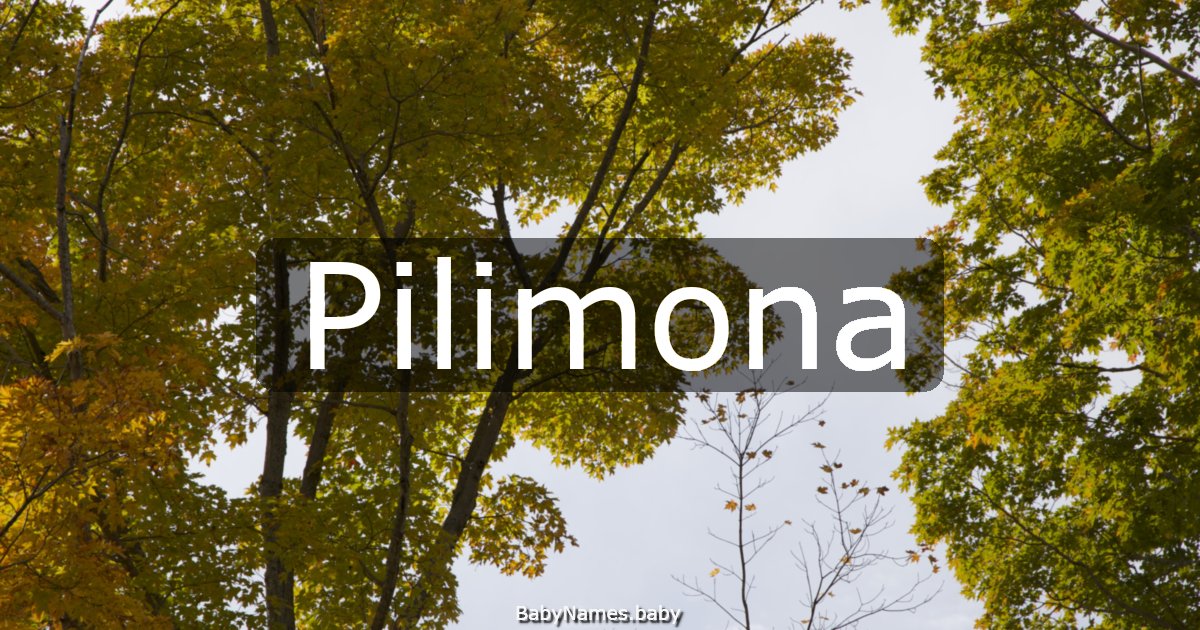 Pilimona