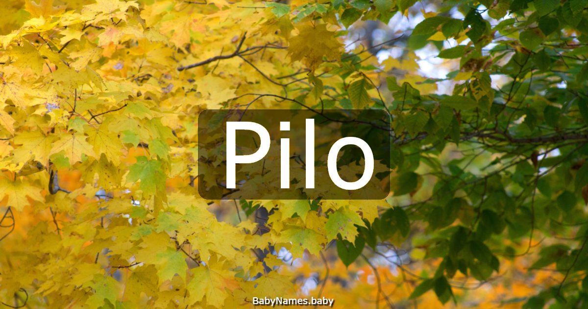 Pilo