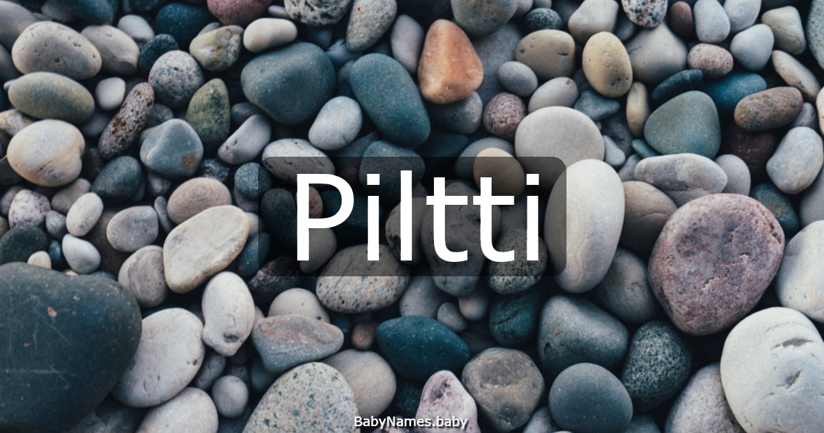 Piltti