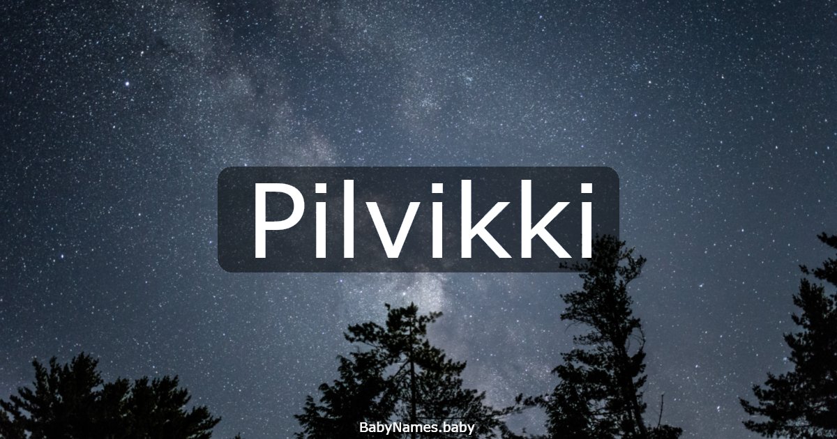 Pilvikki