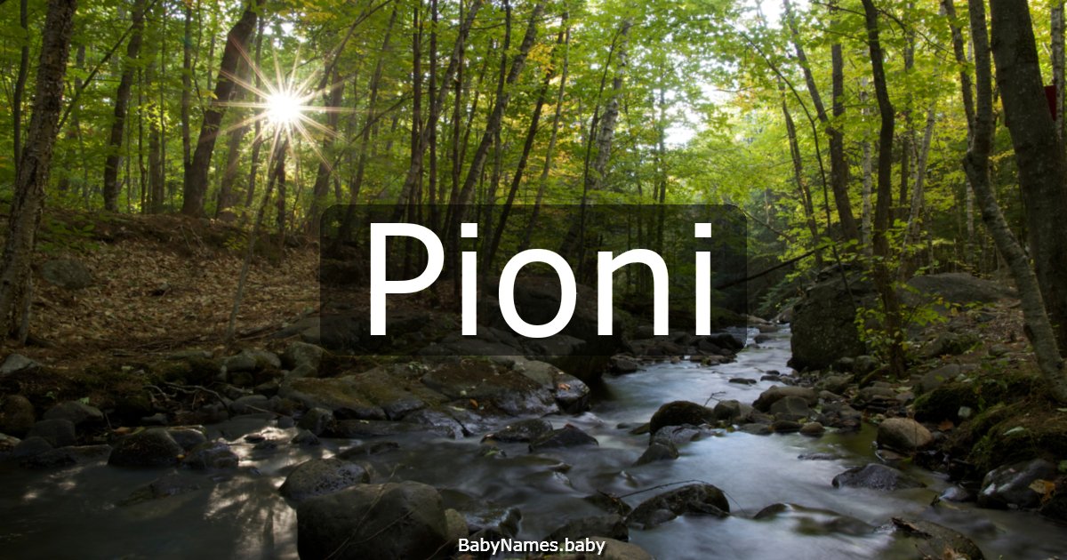 Pioni