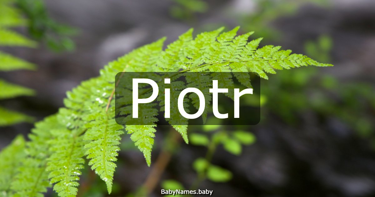 Piotr