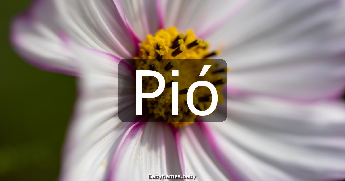 Pió