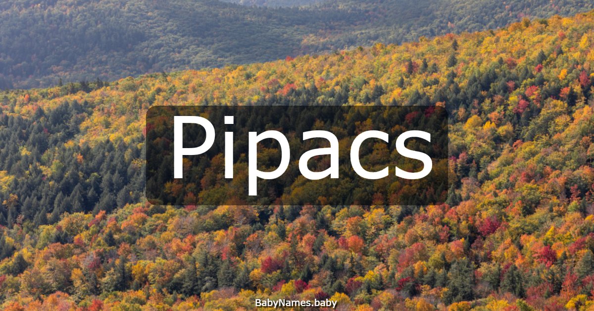 Pipacs