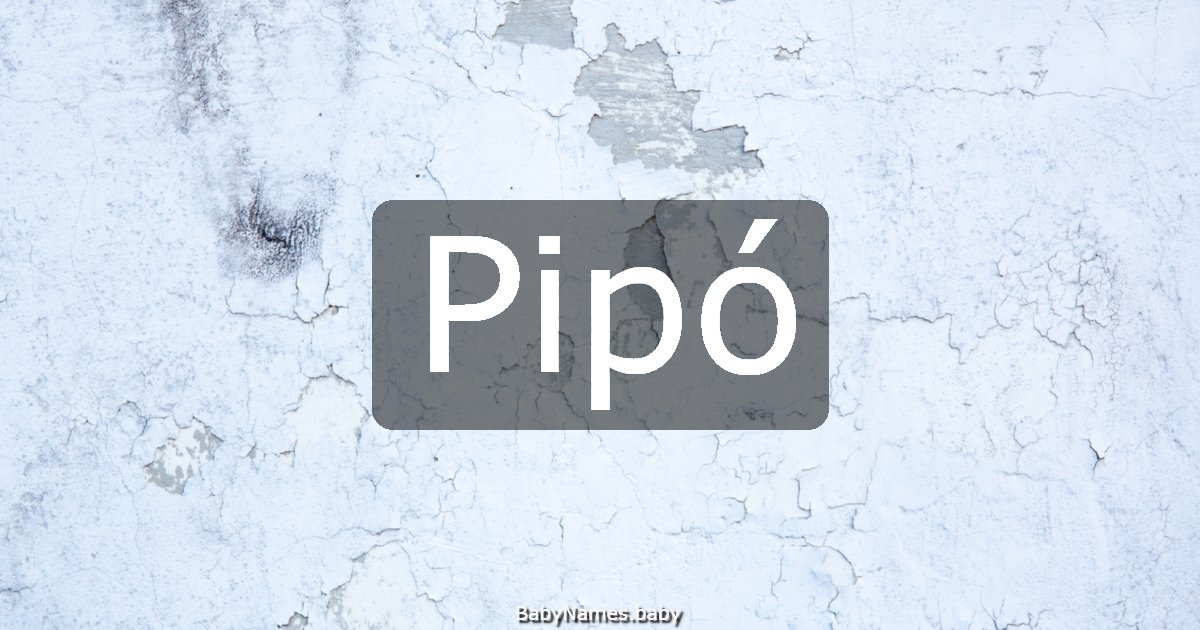 Pipó