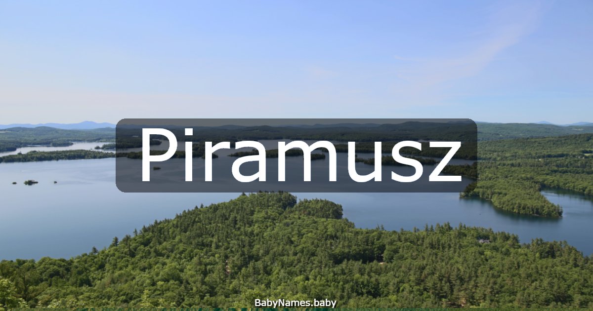 Piramusz