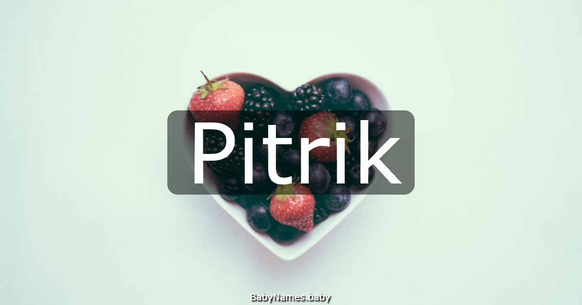 Pitrik