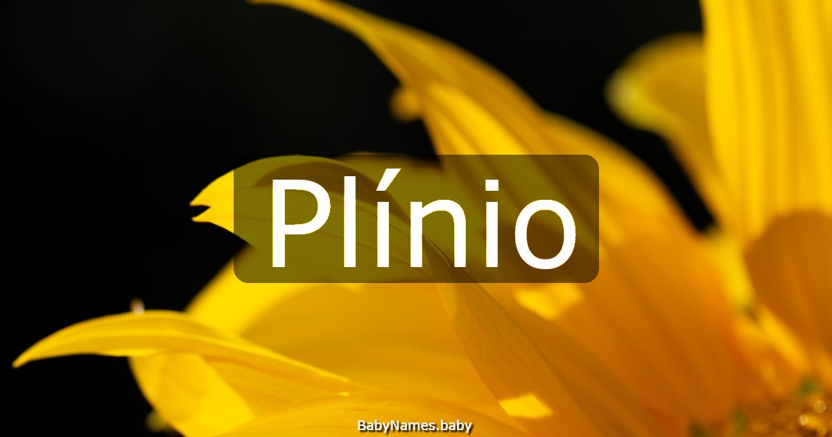 Plínio