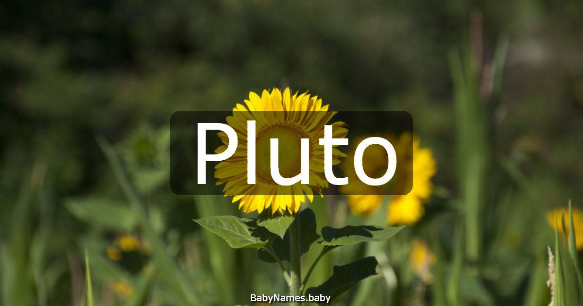 Pluto