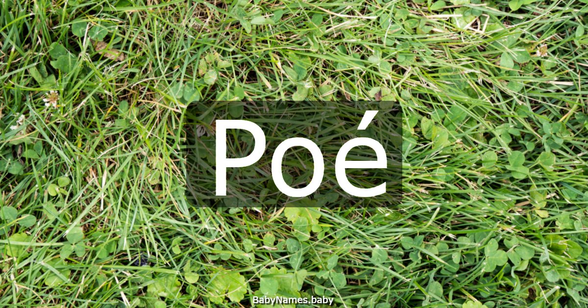 Poé