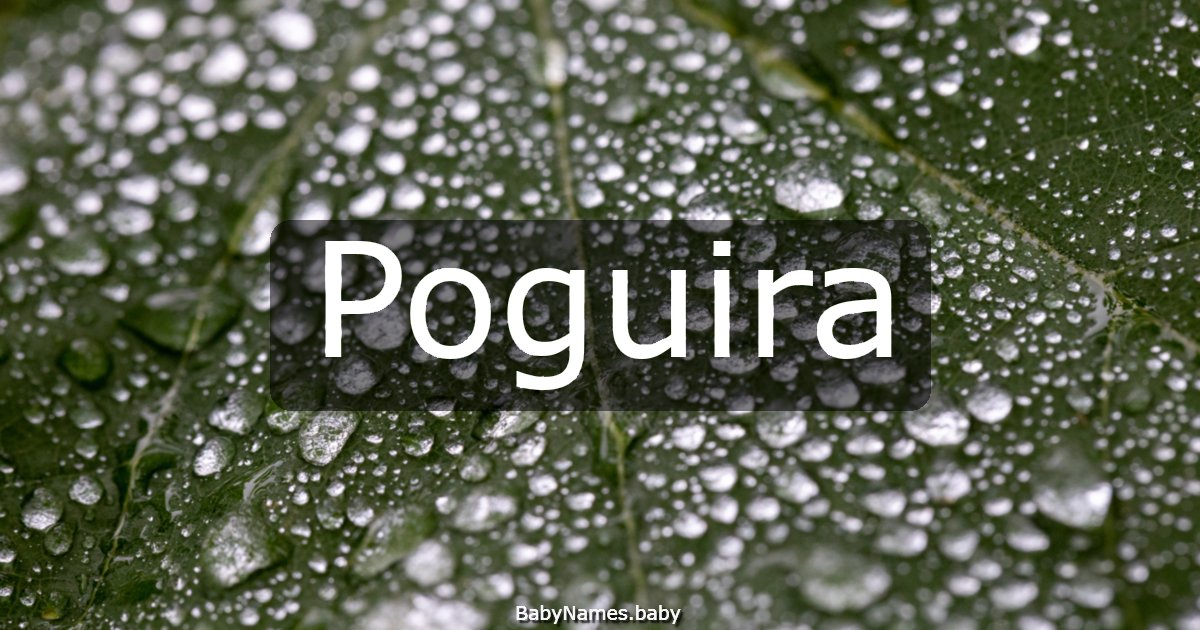 Poguira