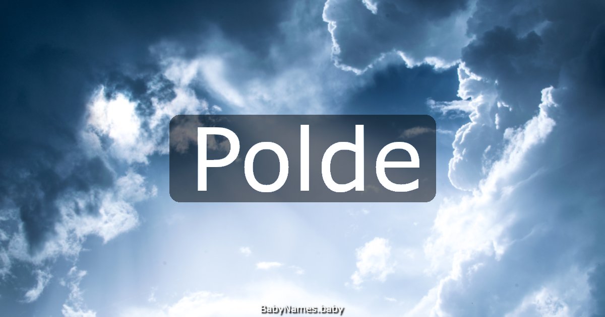 Polde