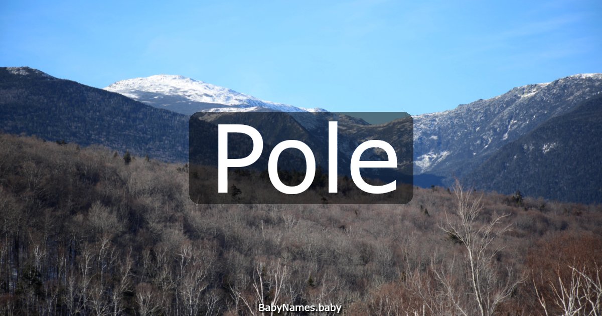 Pole