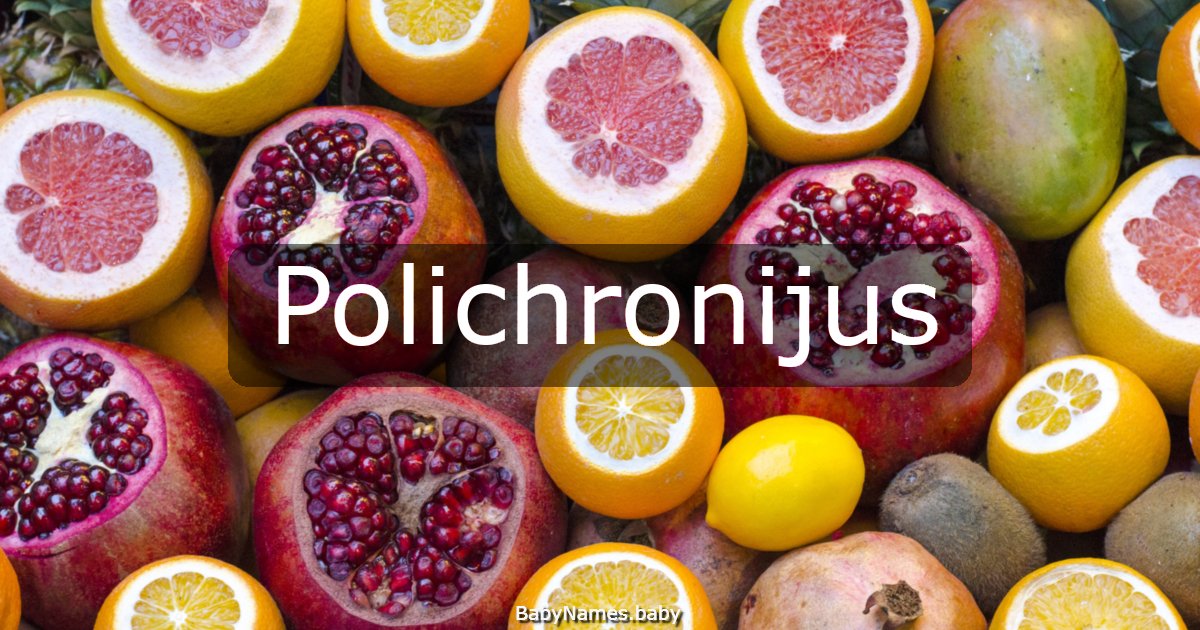 Polichronijus