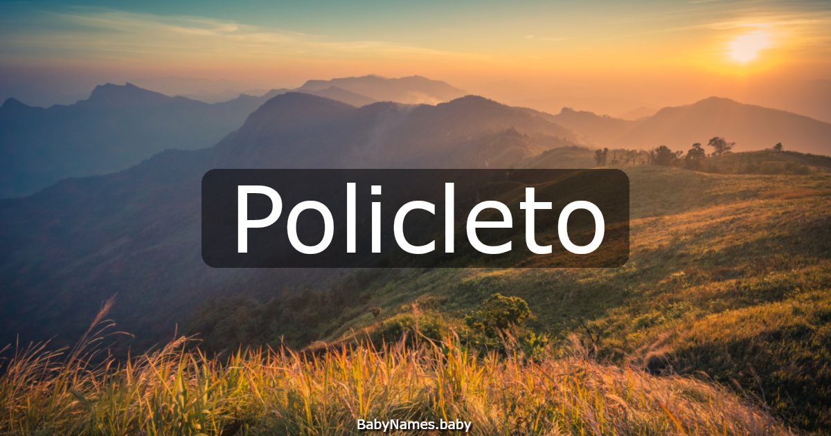 Policleto