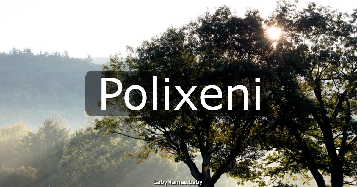 Polixeni