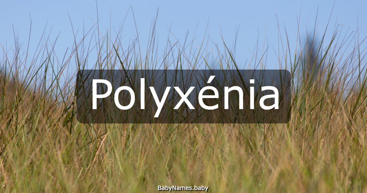 Polyxénia