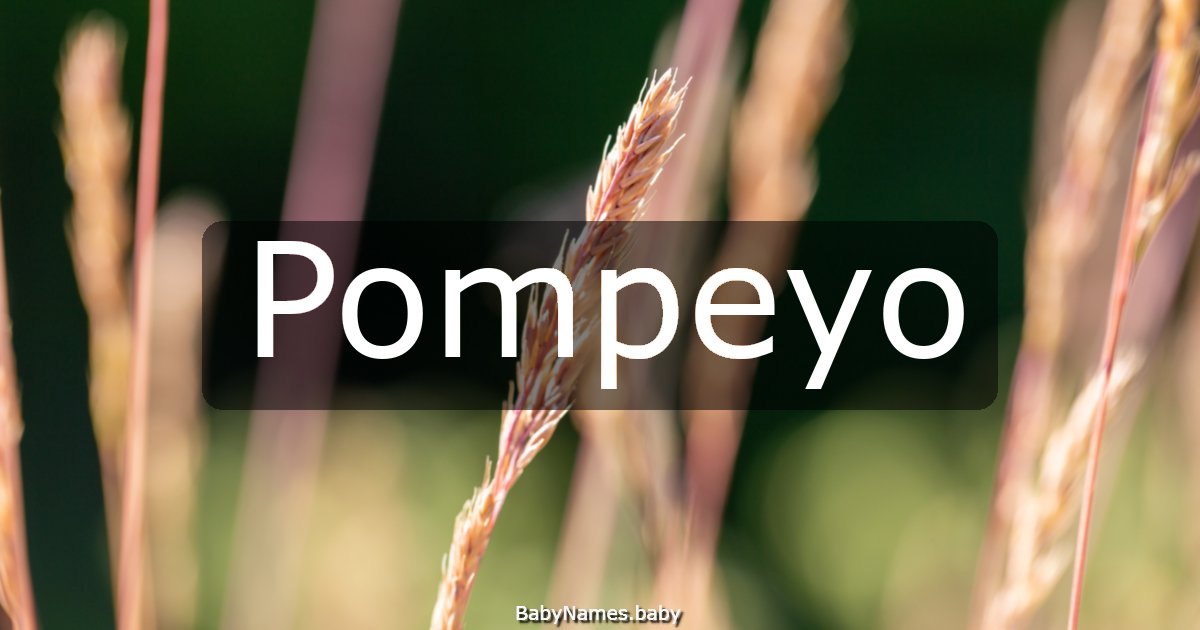 Pompeyo