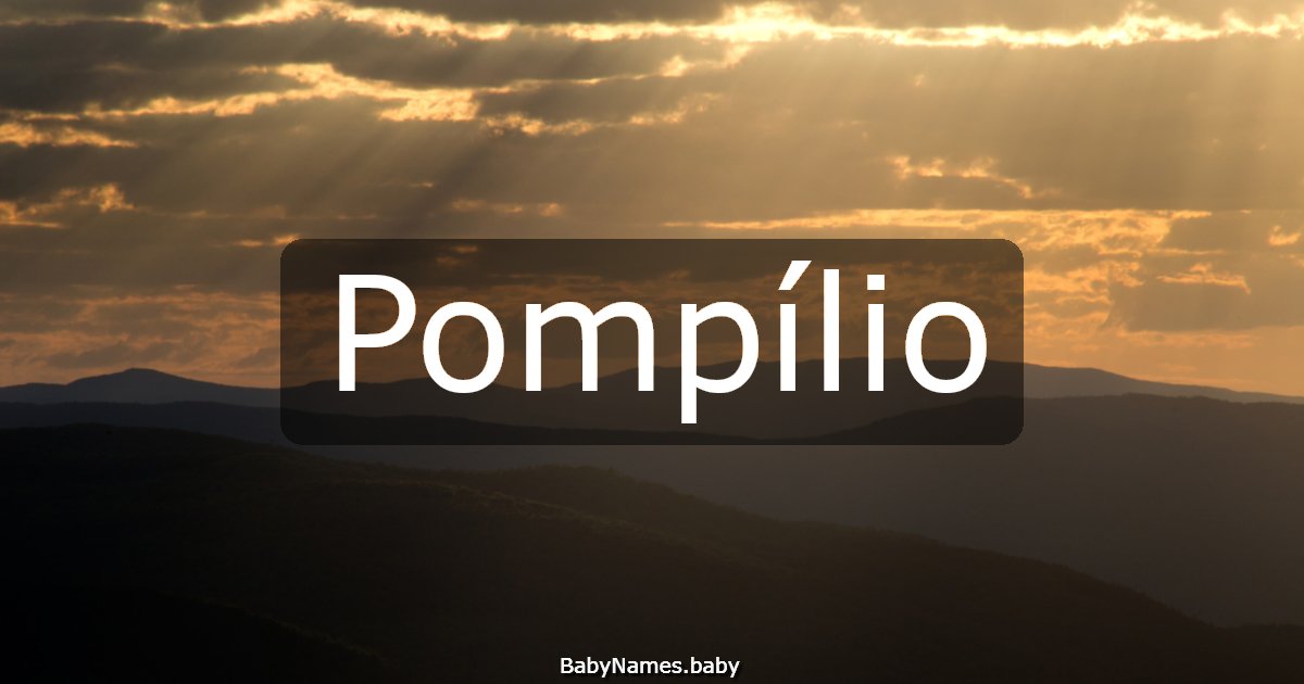 Pompílio