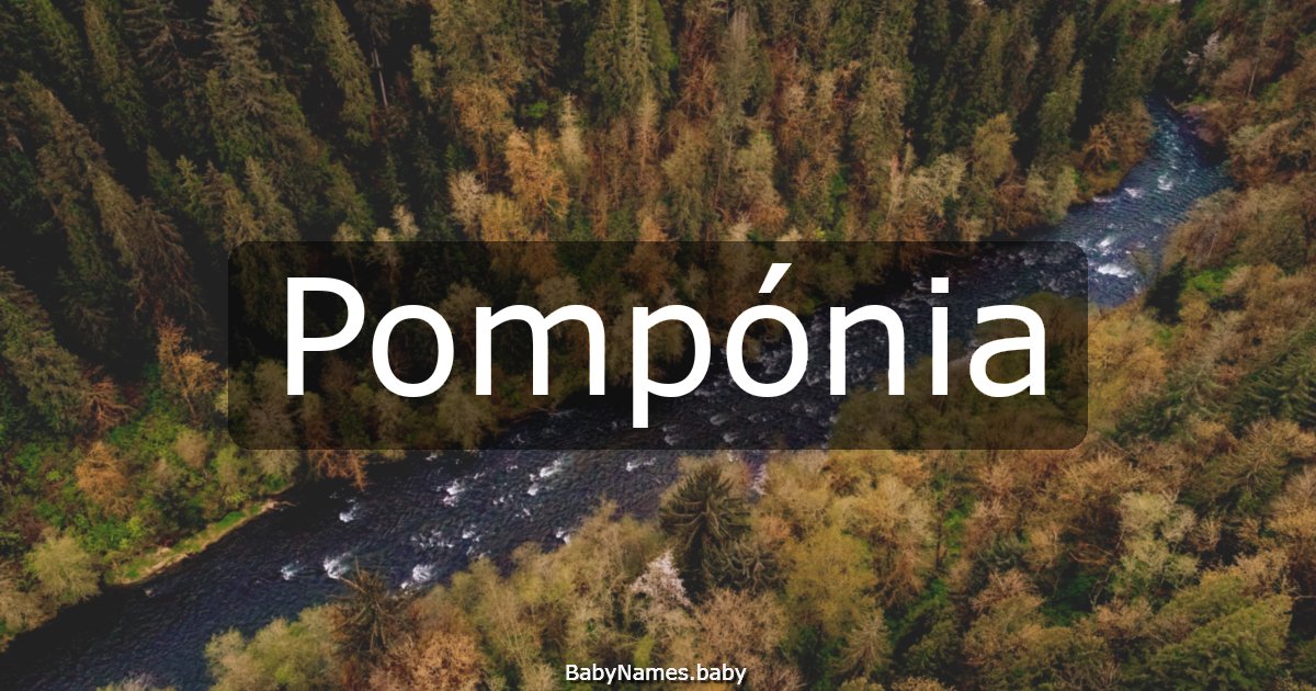 Pompónia