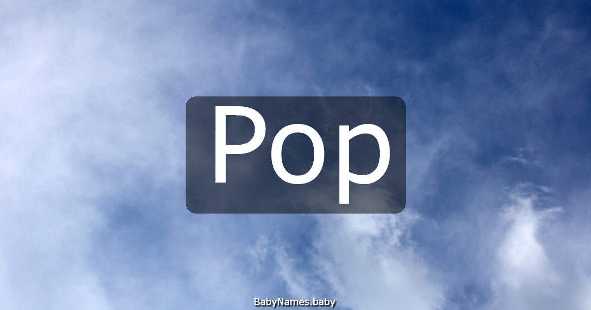Pop