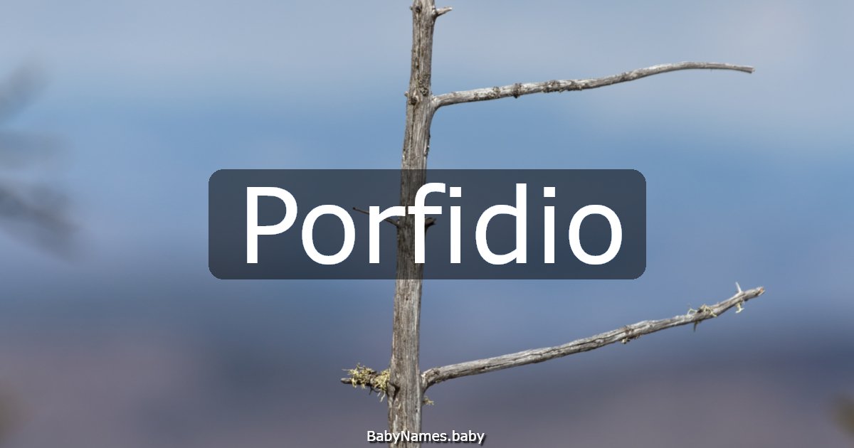 Porfidio