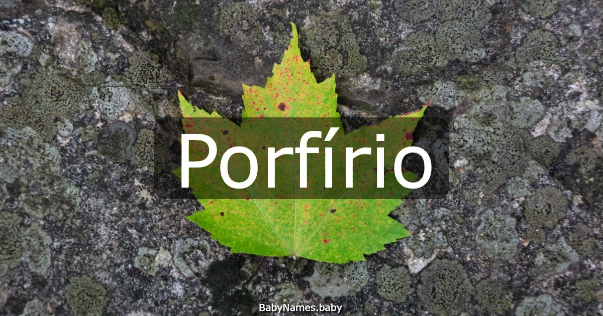 Porfírio