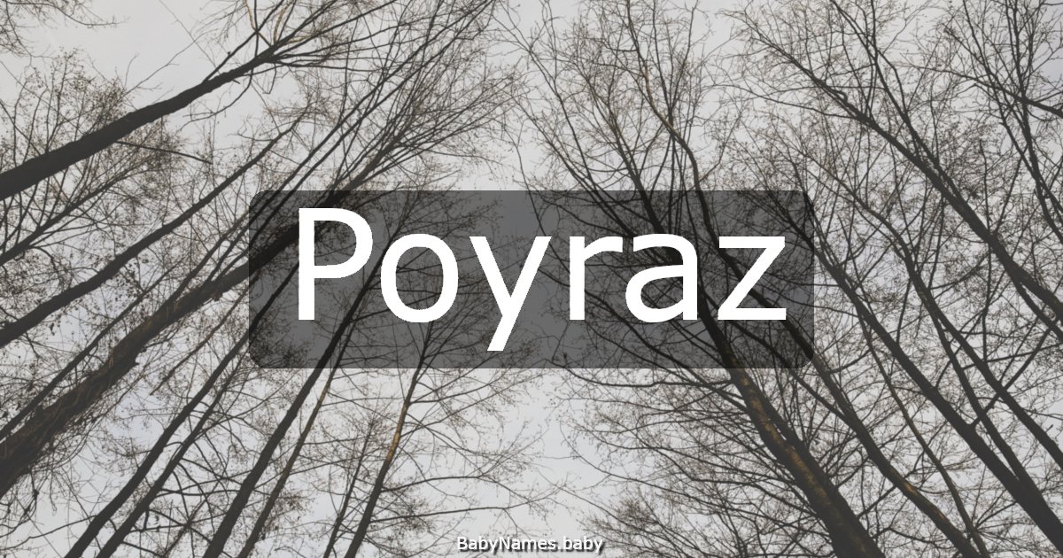 Poyraz