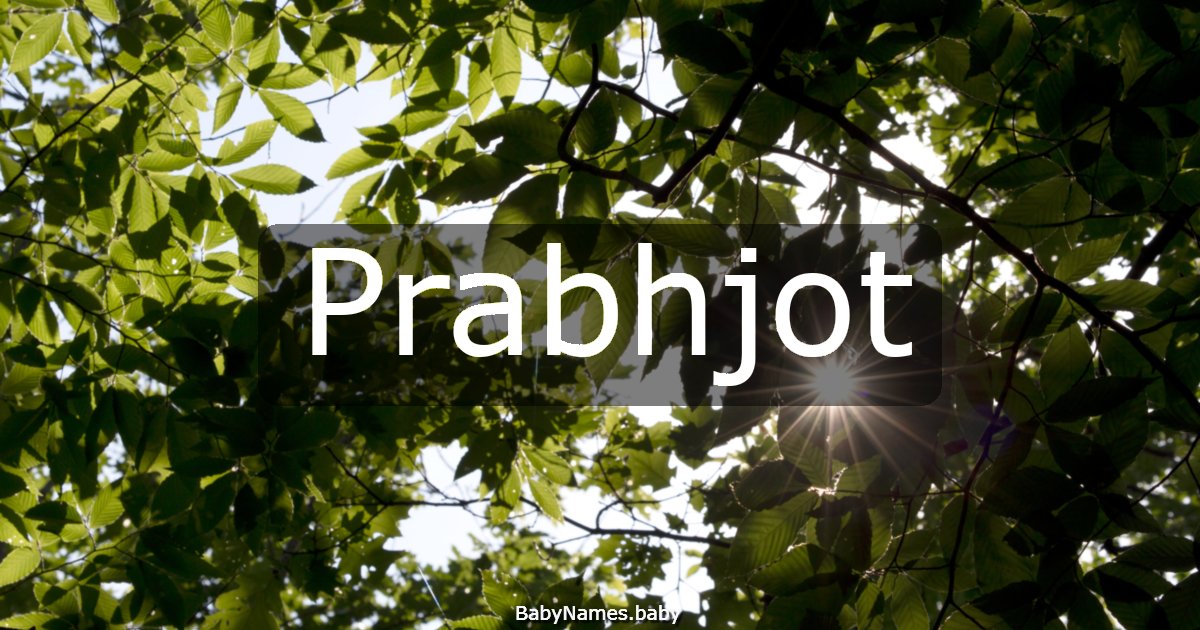 Prabhjot