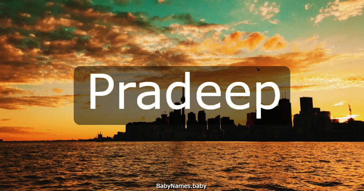 Pradeep