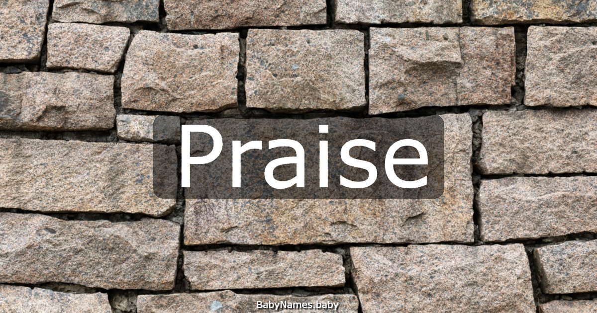 Praise