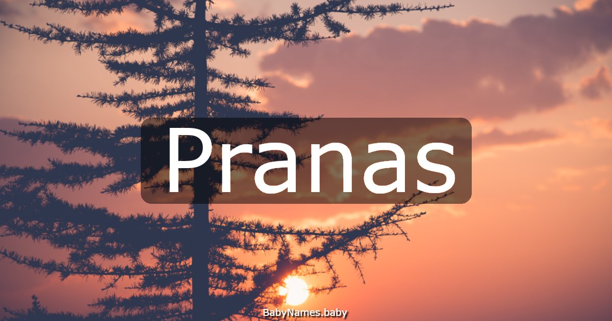 Pranas