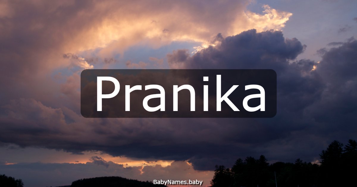 Pranika