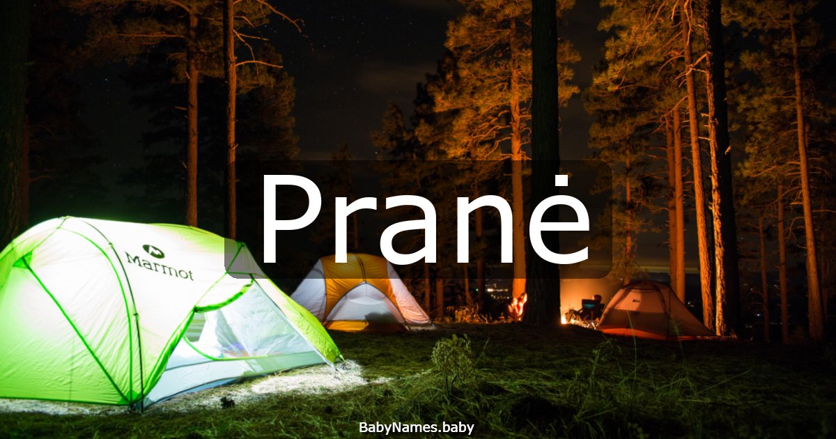 Pranė